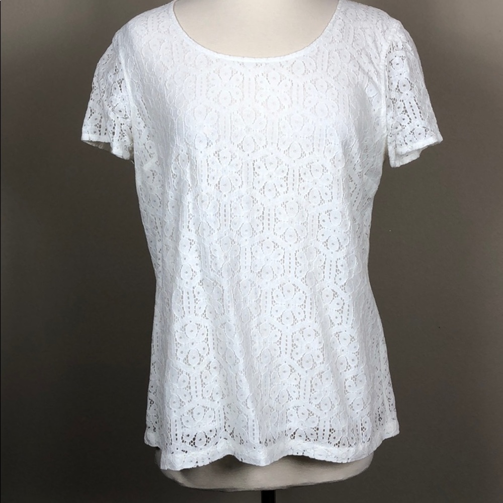 Merona lace top